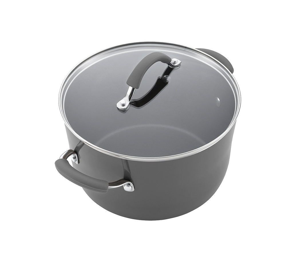 Sea Salt Gray 12-Piece Nonstick Cookware Set A37625
