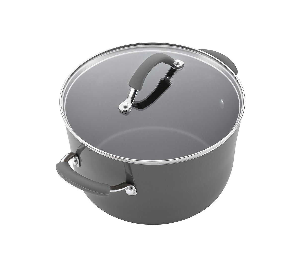Sea Salt Gray 12-Piece Nonstick Cookware Set A37625
