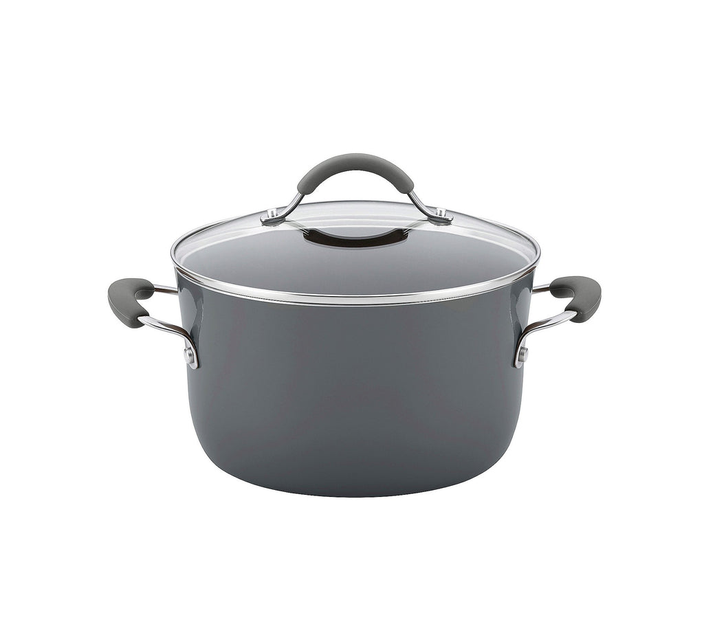 Sea Salt Gray 12-Piece Nonstick Cookware Set A37625
