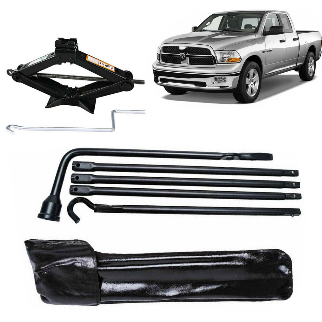 Spare Tire Lug Wrench Tool and 2 Ton Scissor Jack Y56336