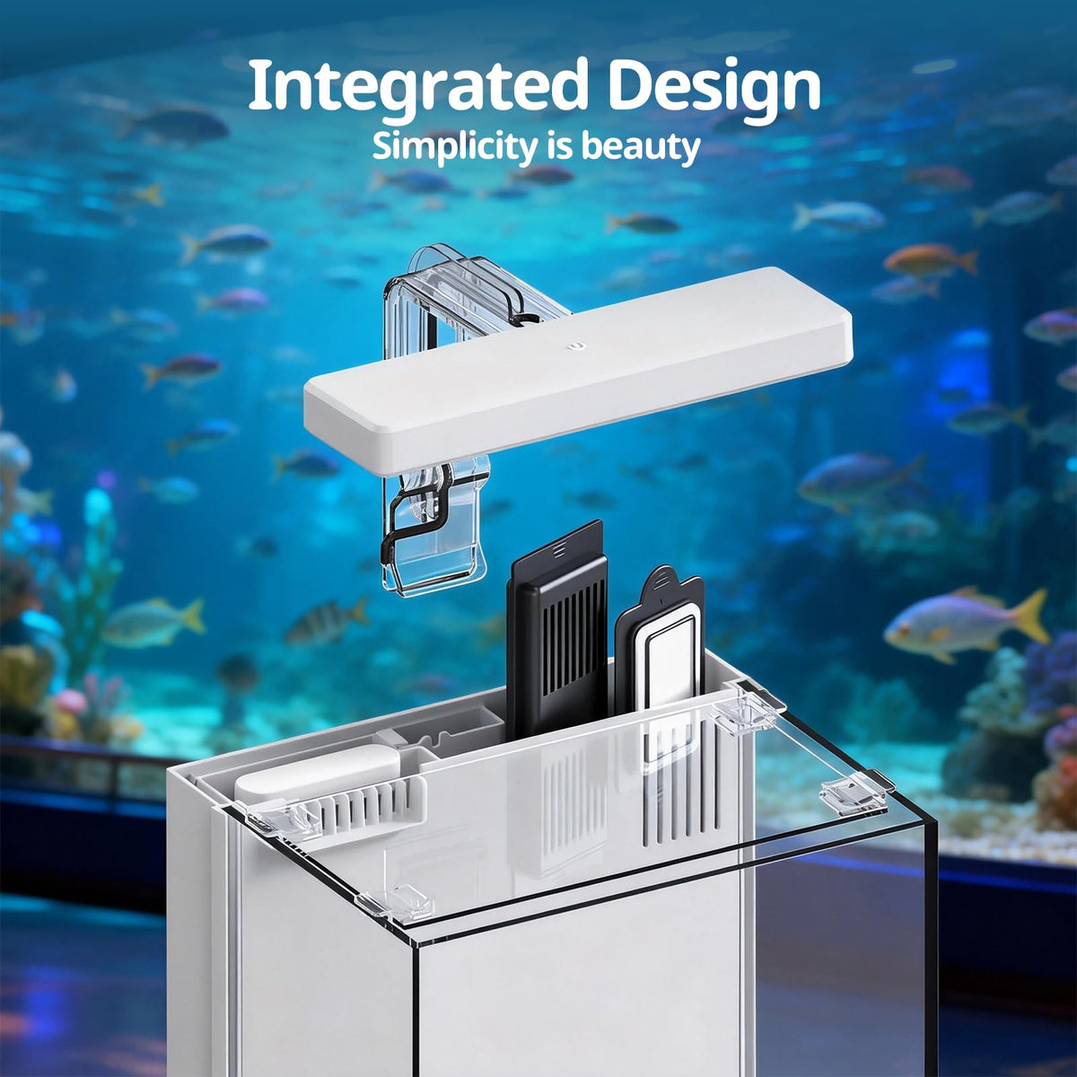 2 Gallon Aquarium Kit with Filtration & LED Light P941