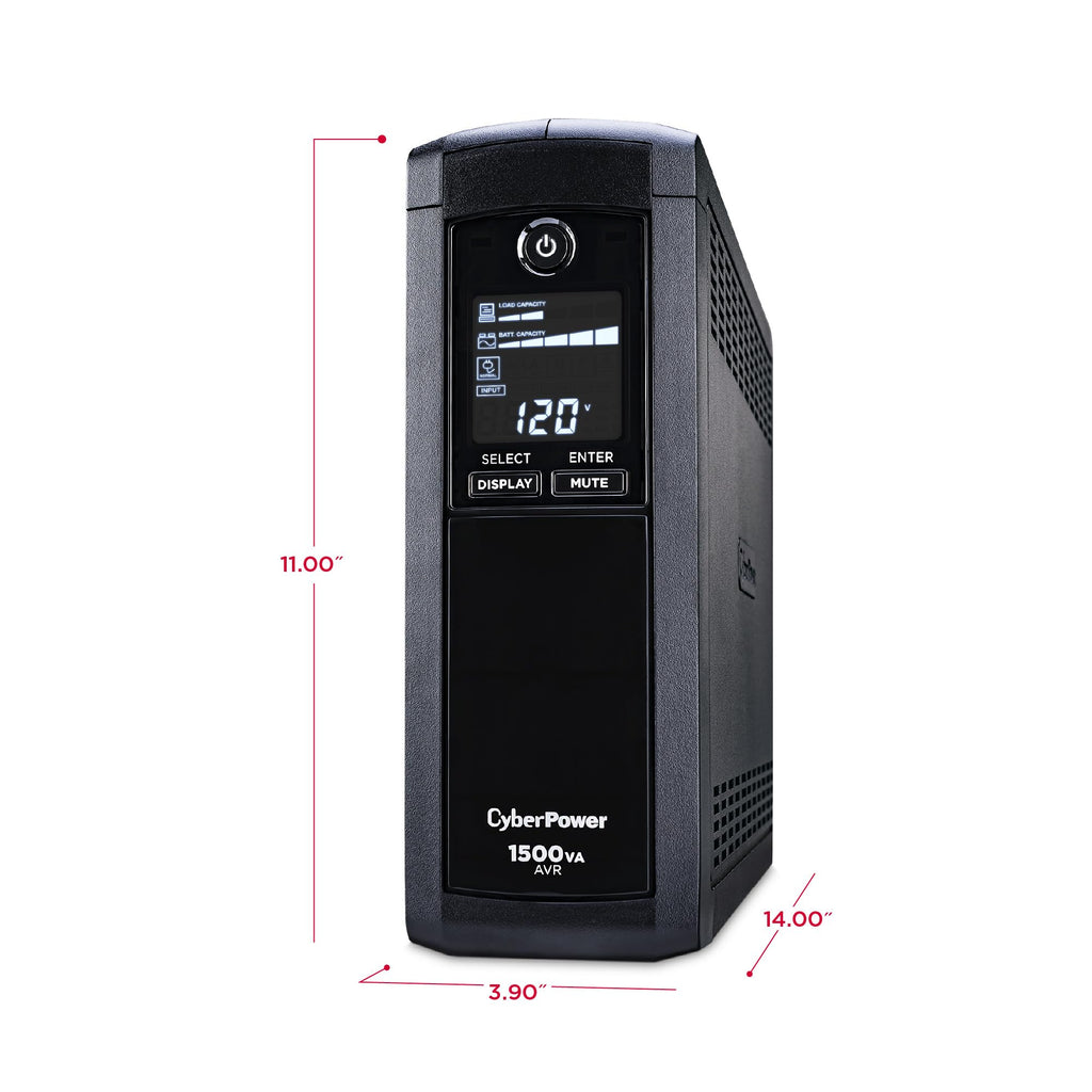 1500VA LCD UPS Battery Backup G3030