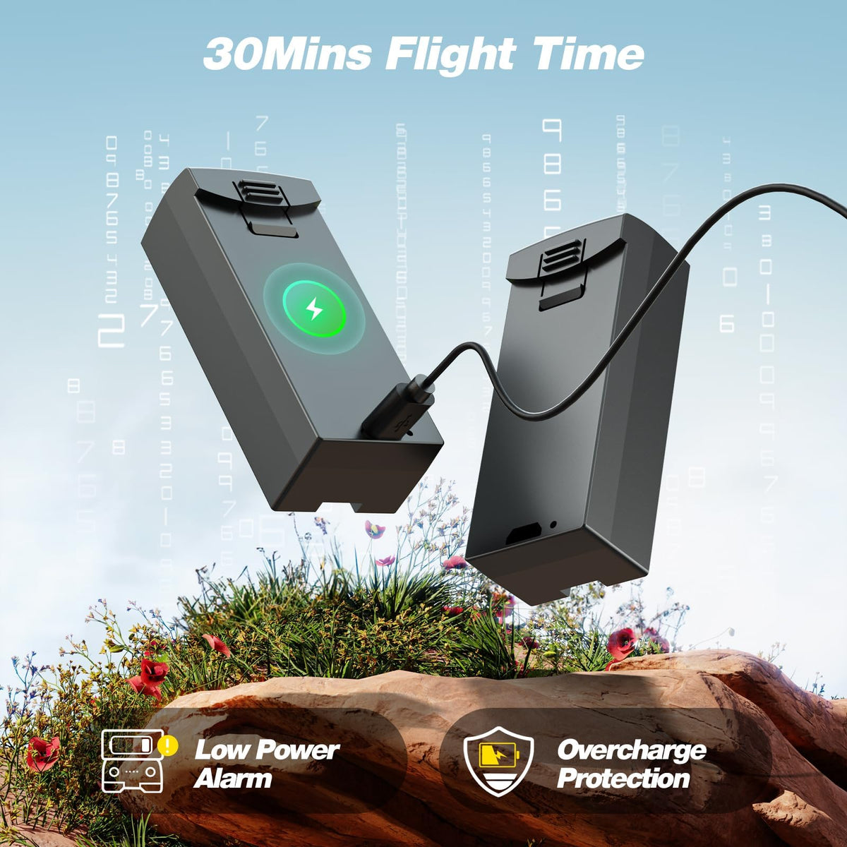 Camera Drone with 2 Batteries A786