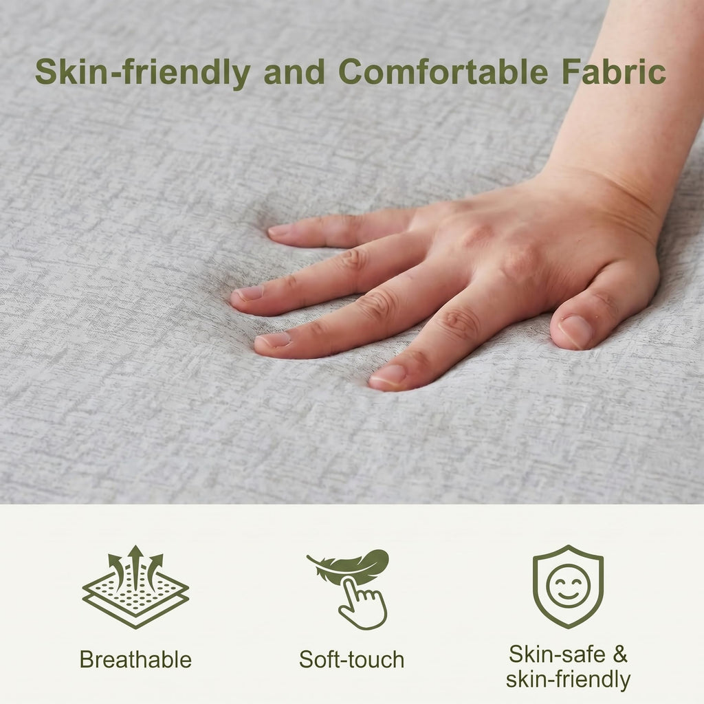 6 Inch Twin Size Cooling Gel Memory Foam Mattress Q109
