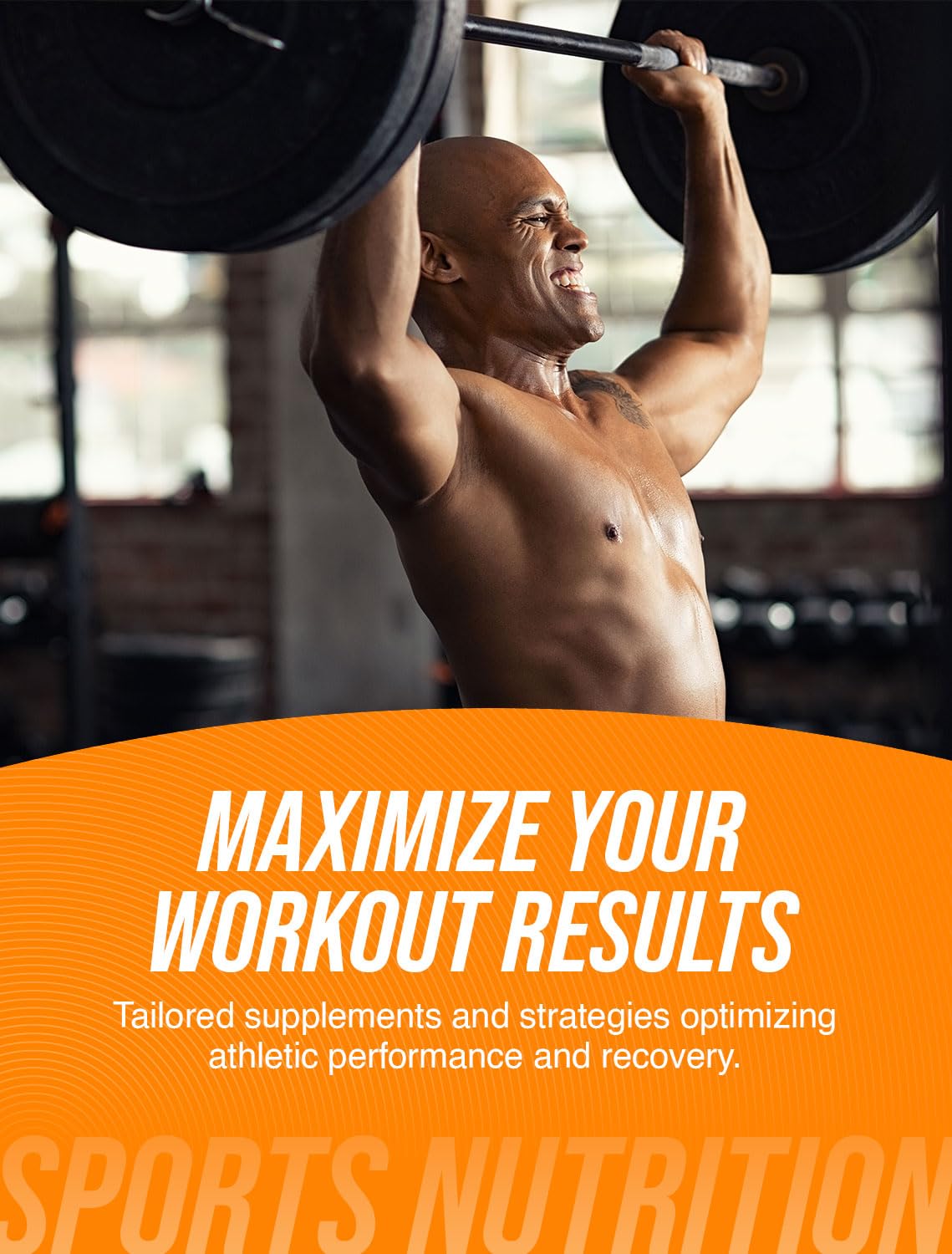 Micronized Creatine Monohydrate Powder, Orange Smash, 700g P2312