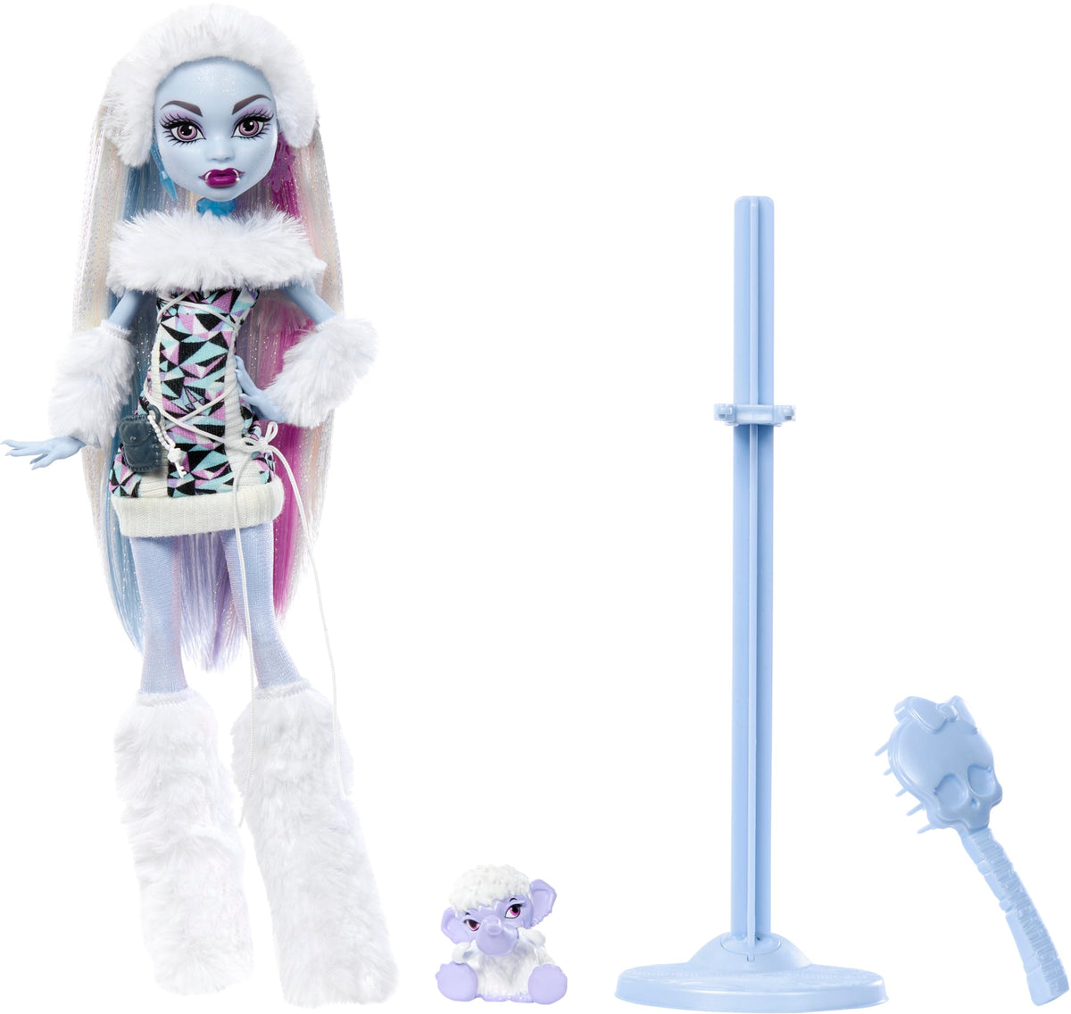 Monster High Doll with Doll Stand, Diary & Pet Y29139