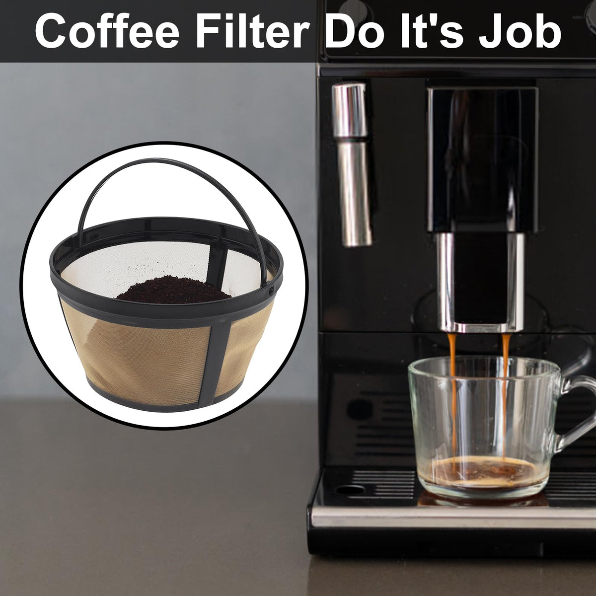 Reusable Coffee Filter Basket 8-12 Cup 2Pack P142