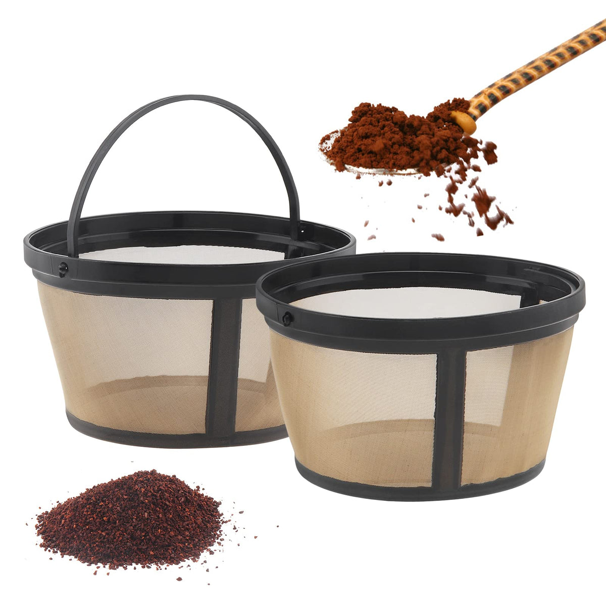 Reusable Coffee Filter Basket 8-12 Cup 2Pack P142
