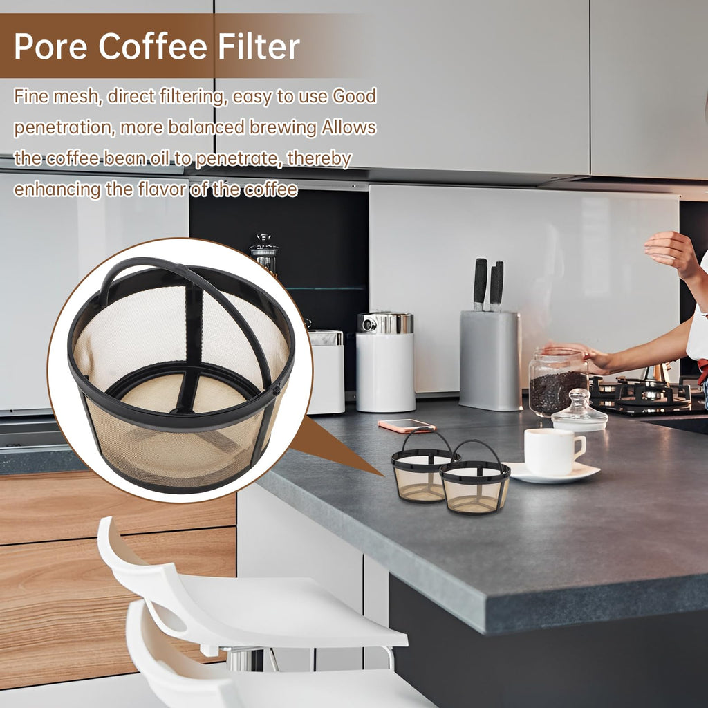 Reusable Coffee Filter Basket 8-12 Cup 2Pack P142