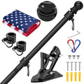 5FT Stainless Steel Flag Pole with Holder S69302