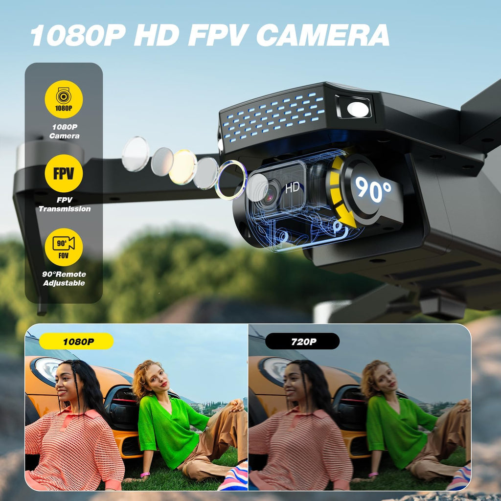 Camera Drone with 2 Batteries A786