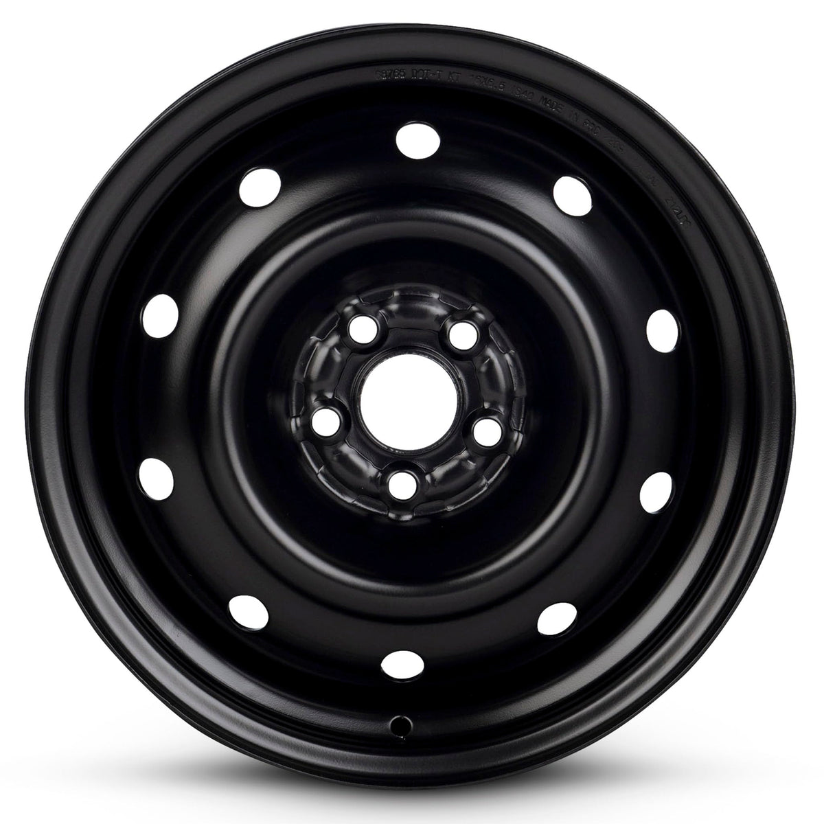 16 Inch Black Steel Rim Car Wheel V86867