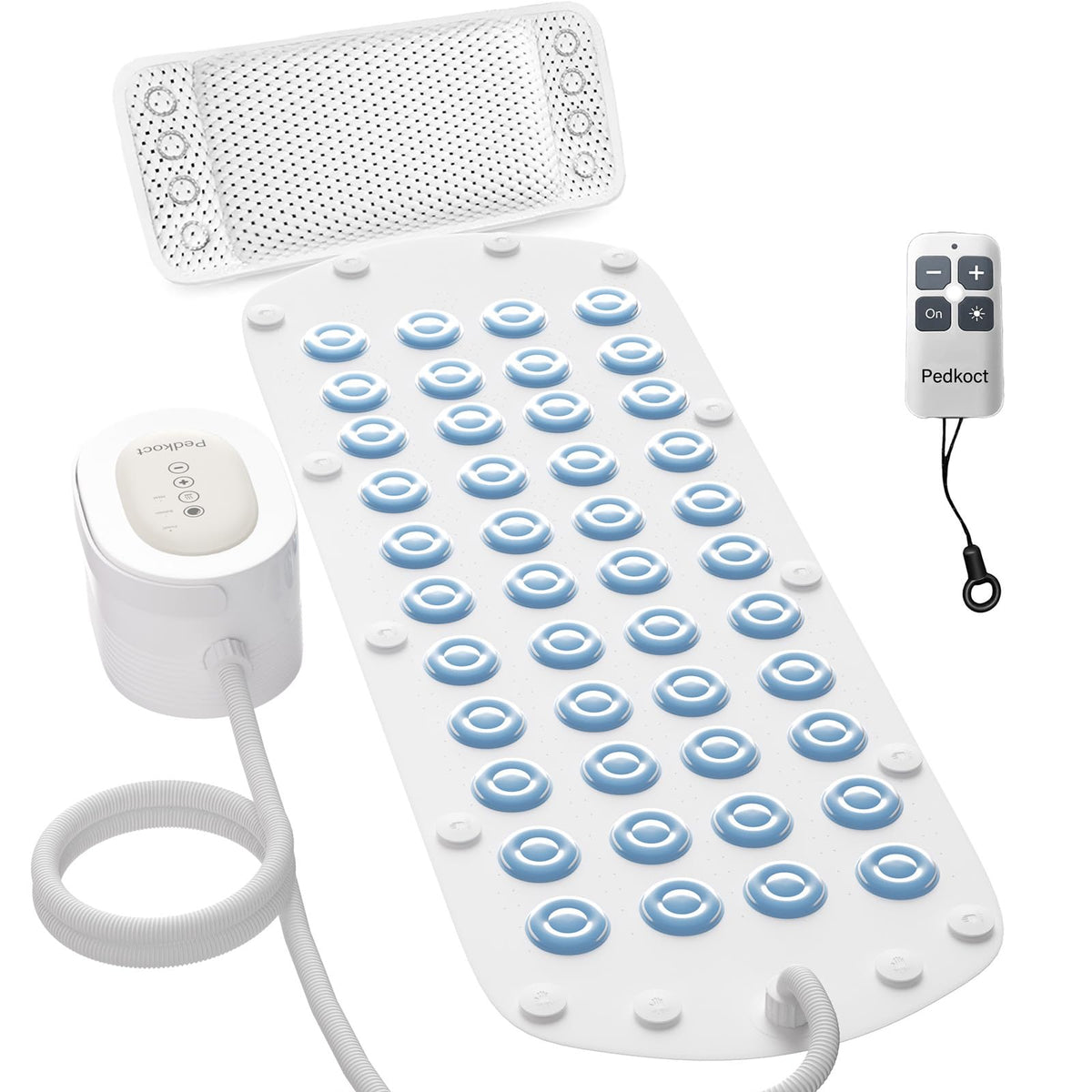 Heated Bubble Bath Mat with Remote Control Q35912