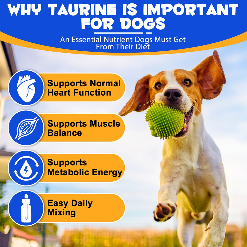 Taurine Liquid Supplement for Dogs 60ml S56041