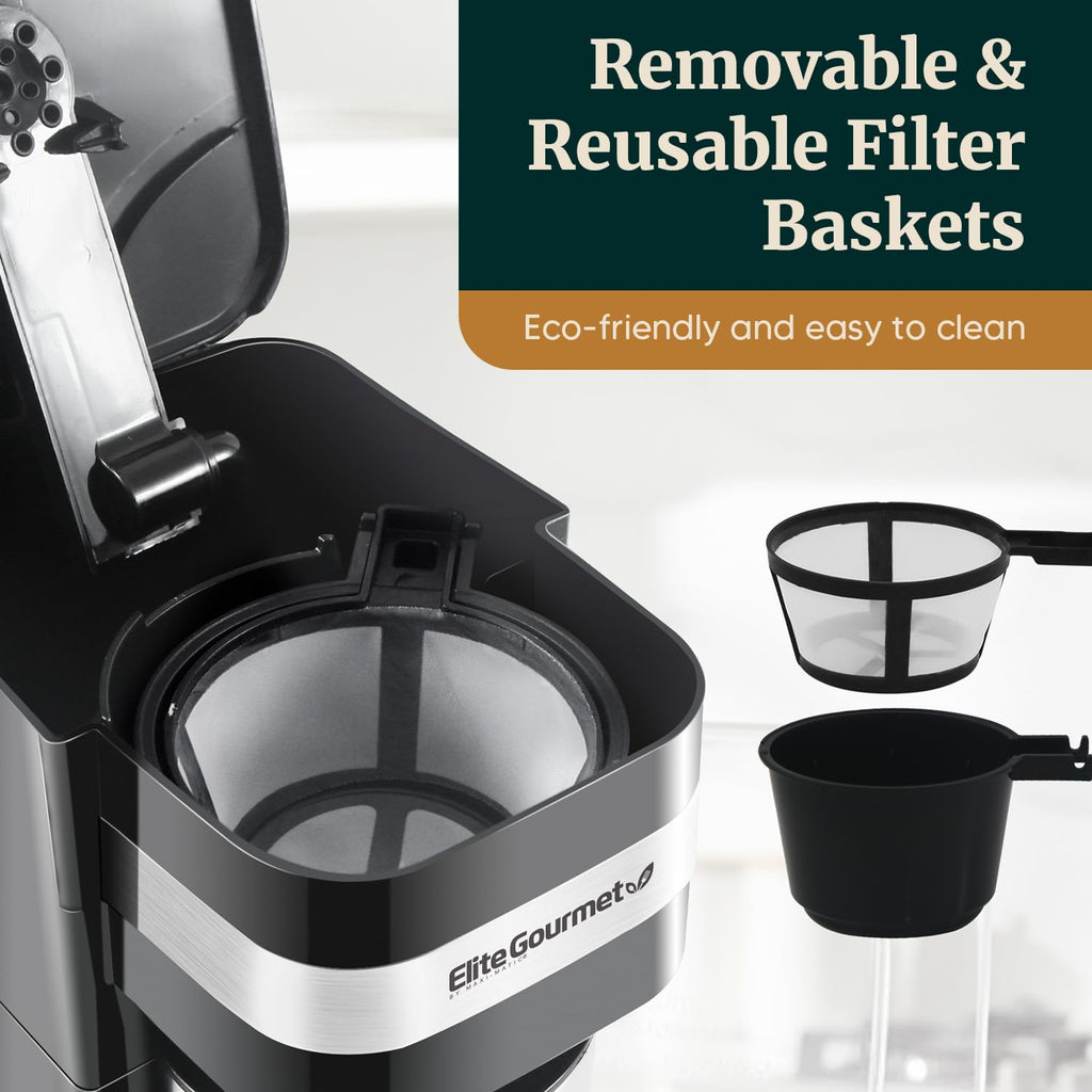 Black Single-Serve Compact Coffee Maker W594