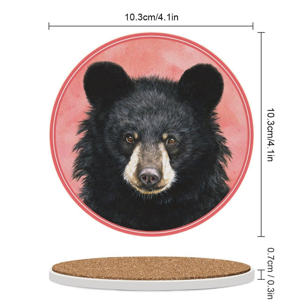 Black Bear Coasters Set of 4 S769