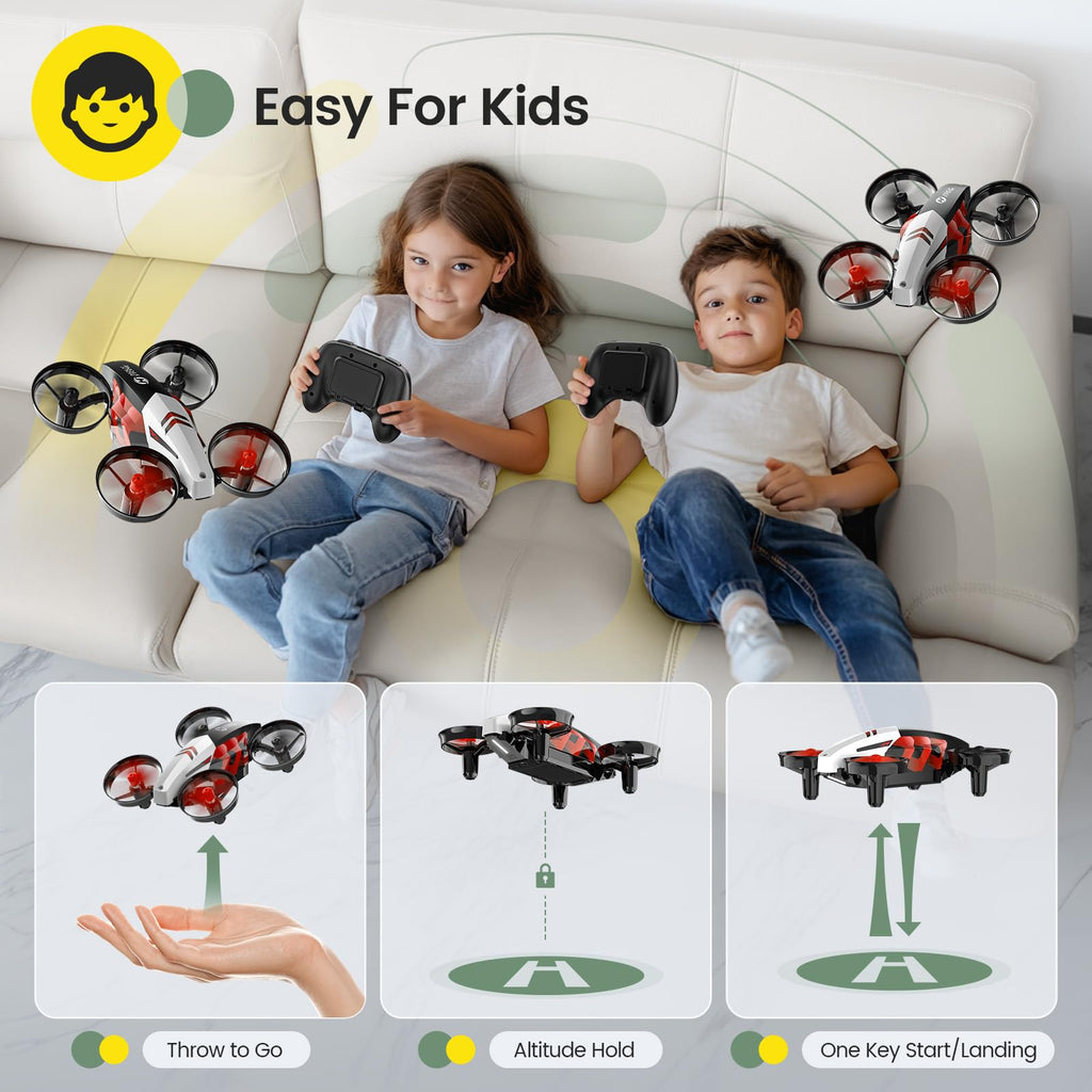 Mini Indoor RC Quadcopter with 3D Flip T227