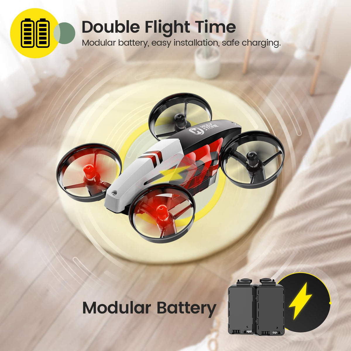 Mini Indoor RC Quadcopter with 3D Flip T227