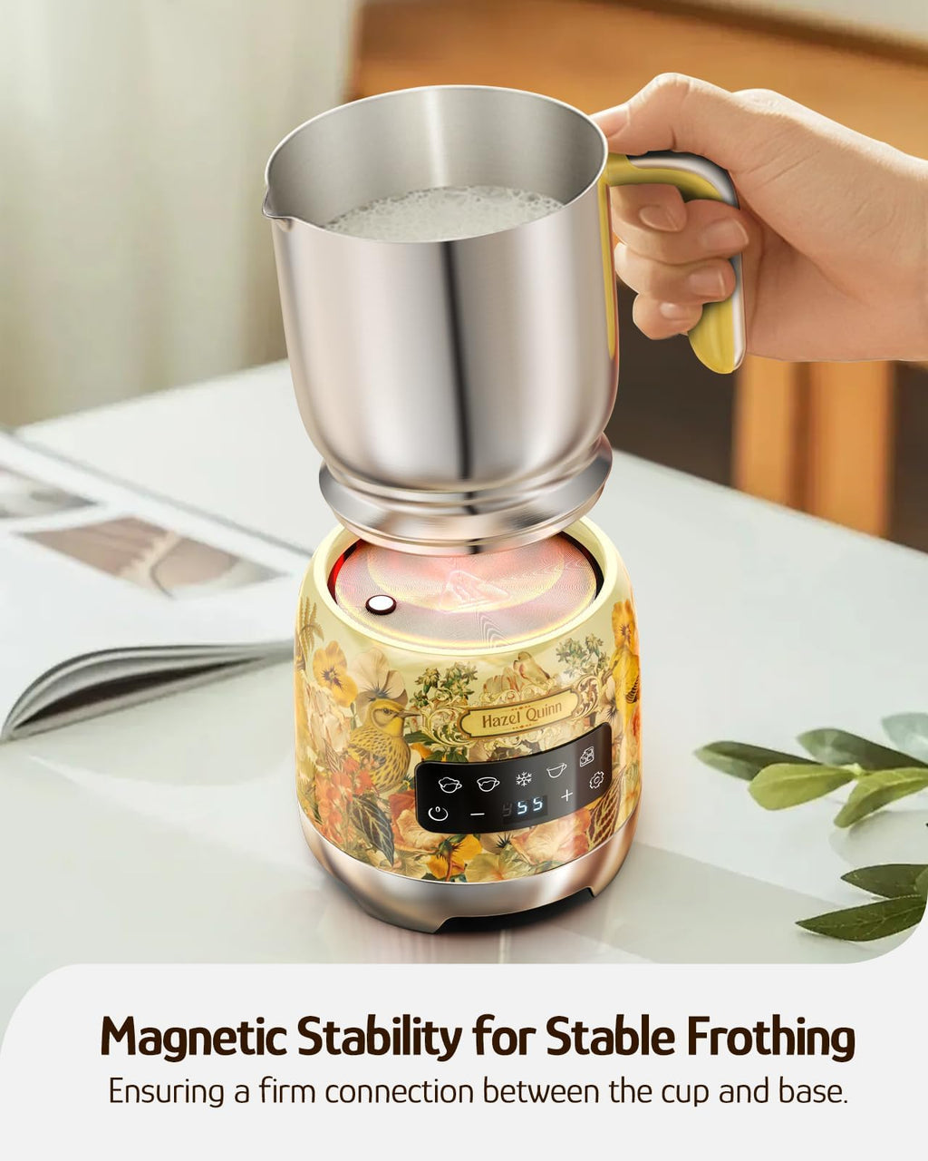 Electric Milk Frother & Steamer U88383