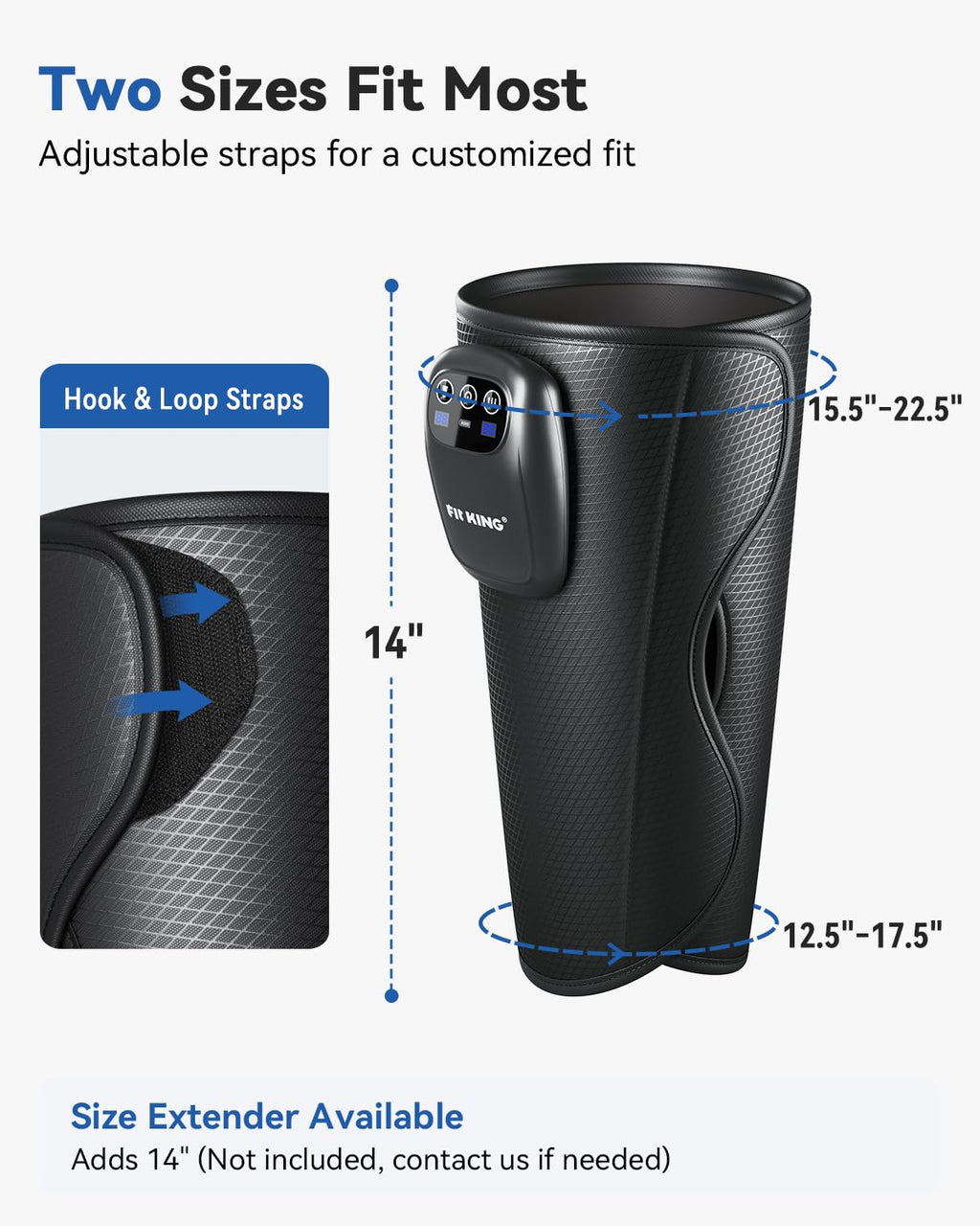 Cordless Rechargeable Leg Compression Massager B934103