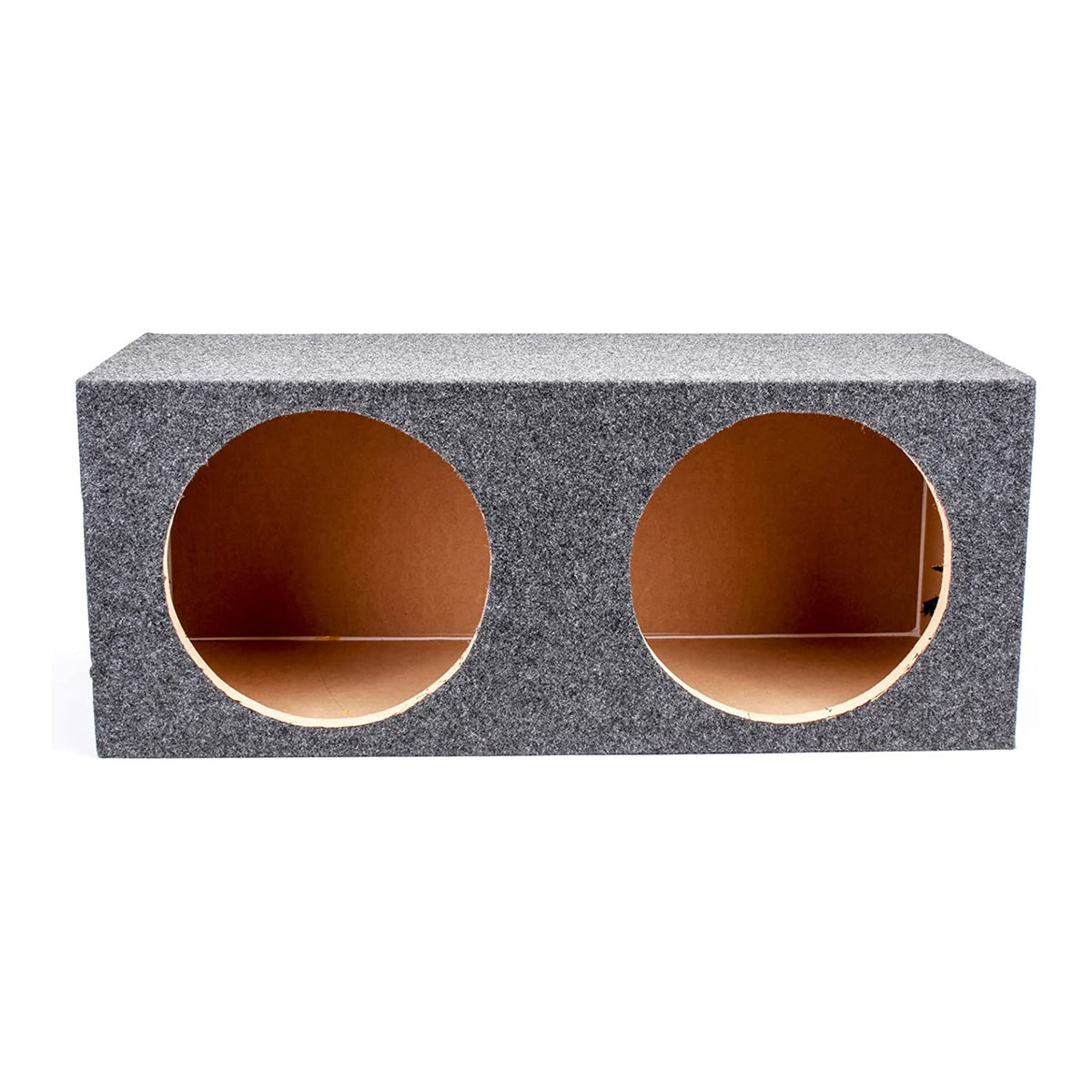 Charcoal Dual 12" Sealed Car Audio Subwoofer Box J190424