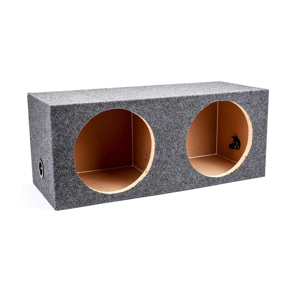 Charcoal Dual 12" Sealed Car Audio Subwoofer Box J190424