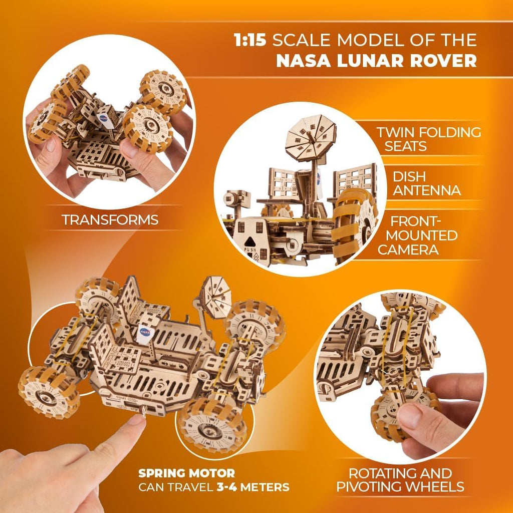 3D Wooden Mechanical Puzzle 319-Parts G5542