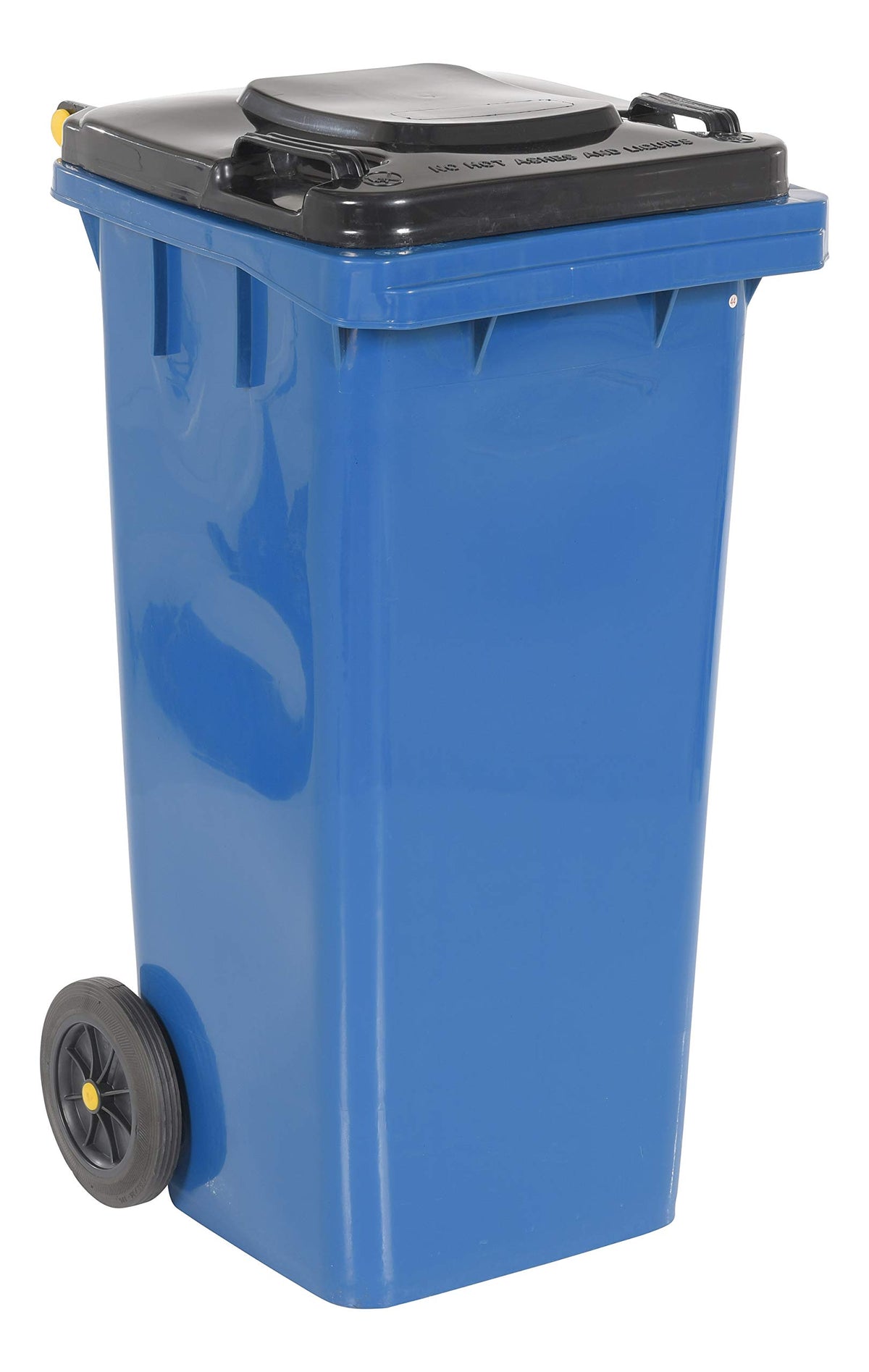 Blue 32 Gallon Polyethylene Trash Can D7767