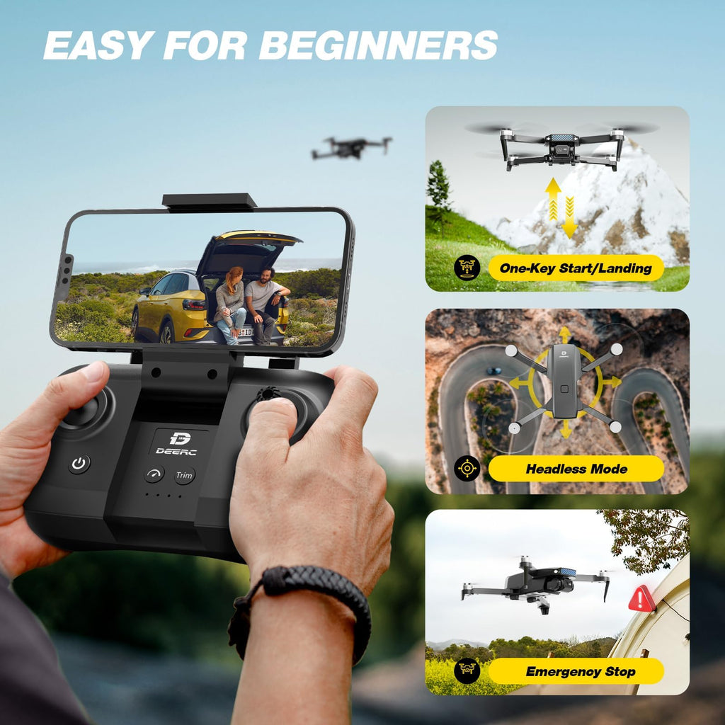 Camera Drone with 2 Batteries A786