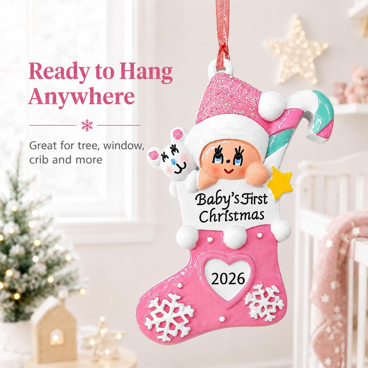 Baby's First Christmas Ornament 2026 X87205