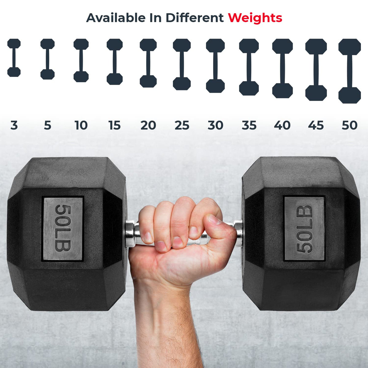 PVC Coated Hex Dumbbells with Knurled Handles F769