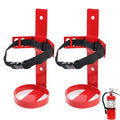 Fire Extinguisher Mount, 2.5LB Adjustable Straps Wall Hanging Holder 2Pcs J51672