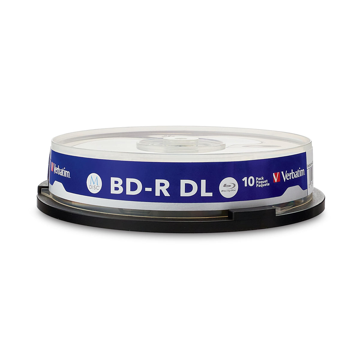 M DISC BD-R DL 50GB Inkjet Printable Discs, 10 Pack U50501