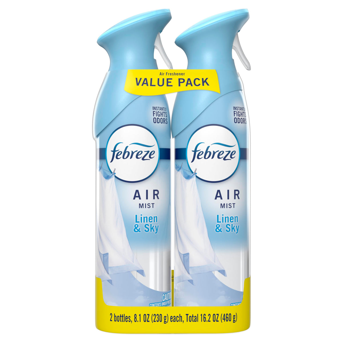 Air Freshener Spray Linen & Sky Scent 8.1oz Pack of 2 Y24508