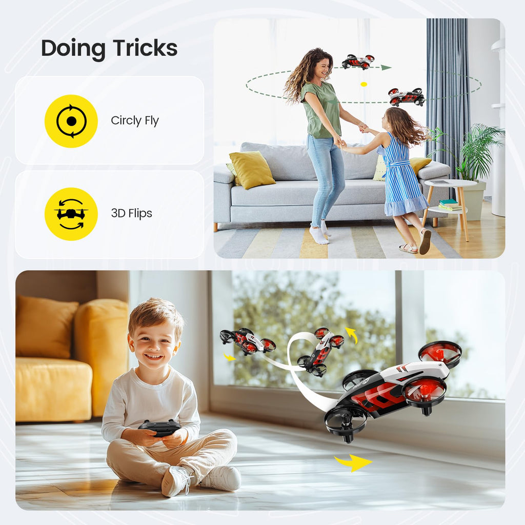 Mini Indoor RC Quadcopter with 3D Flip T227
