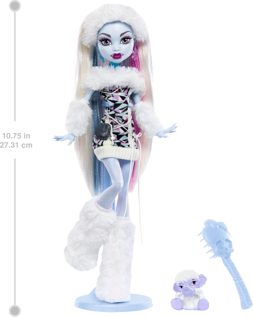 Monster High Doll with Doll Stand, Diary & Pet Y29139