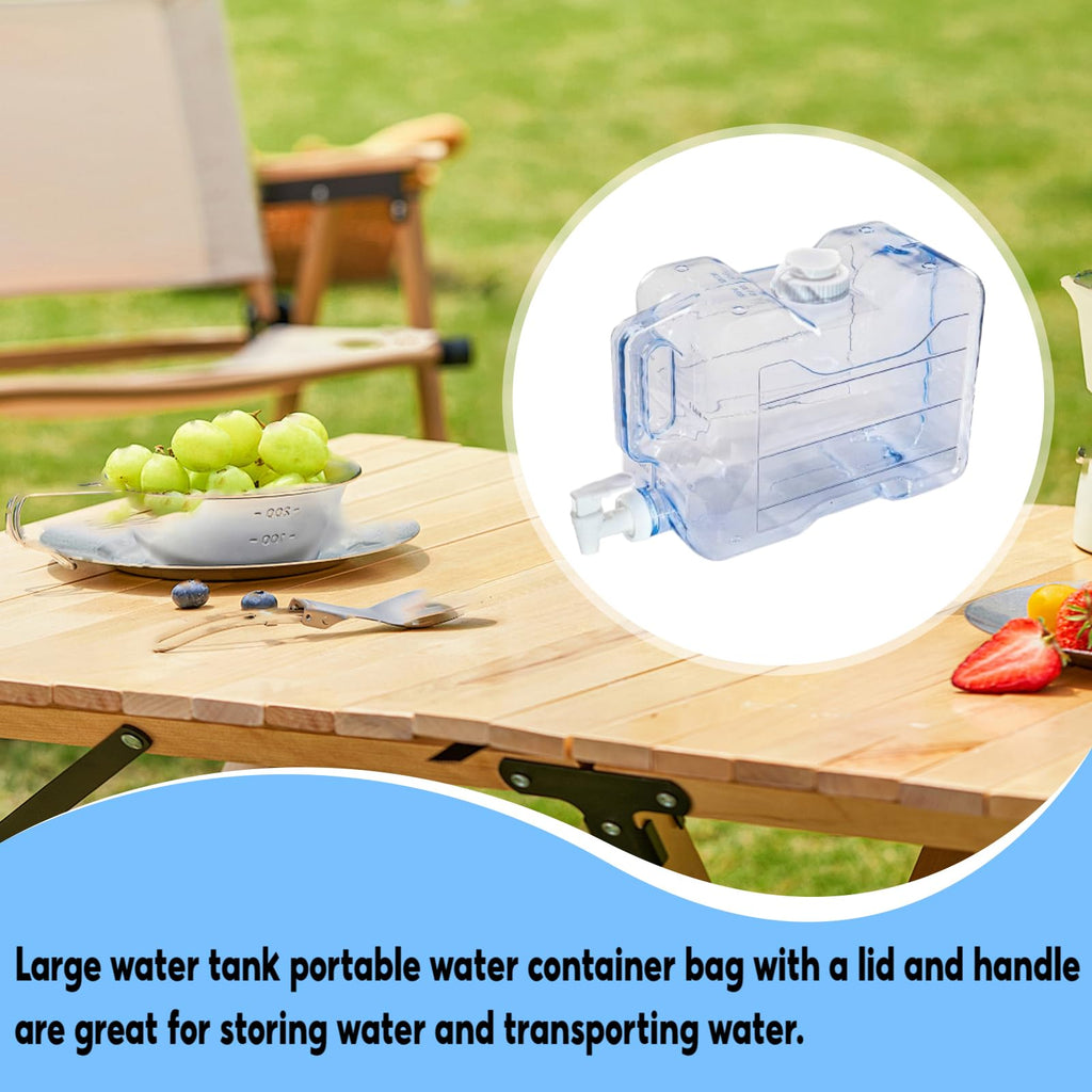 5.7L Water Container with Lid and Handle H19048