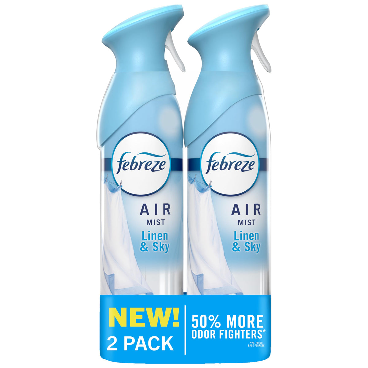 Air Freshener Spray Linen & Sky Scent 8.1oz Pack of 2 Y24508