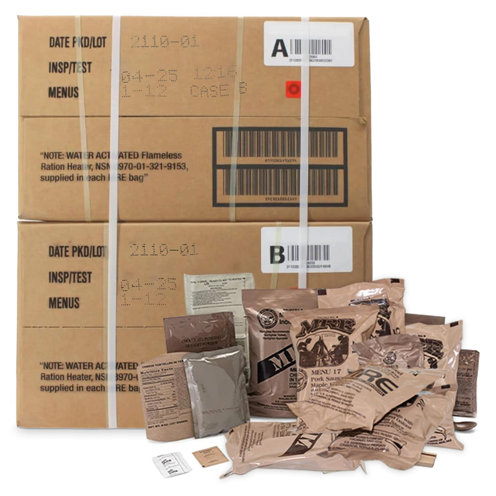 MRE Meals Ready to Eat 12 Pack C315