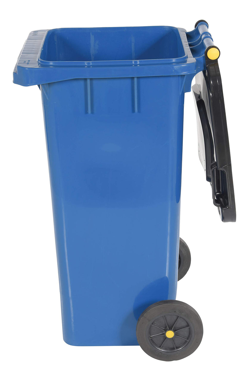 Blue 32 Gallon Polyethylene Trash Can D7767