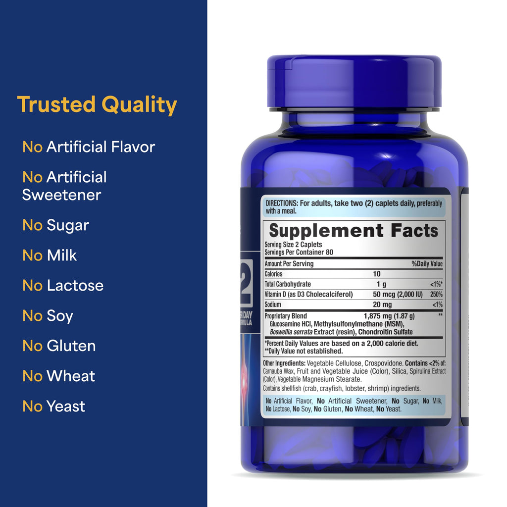 Glucosamine Chondroitin MSM with Vitamin D3 G90699