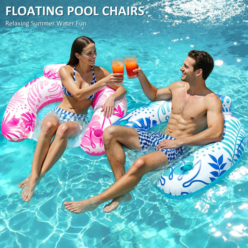 Inflatable Pool Float Chair 3 Pack M1232