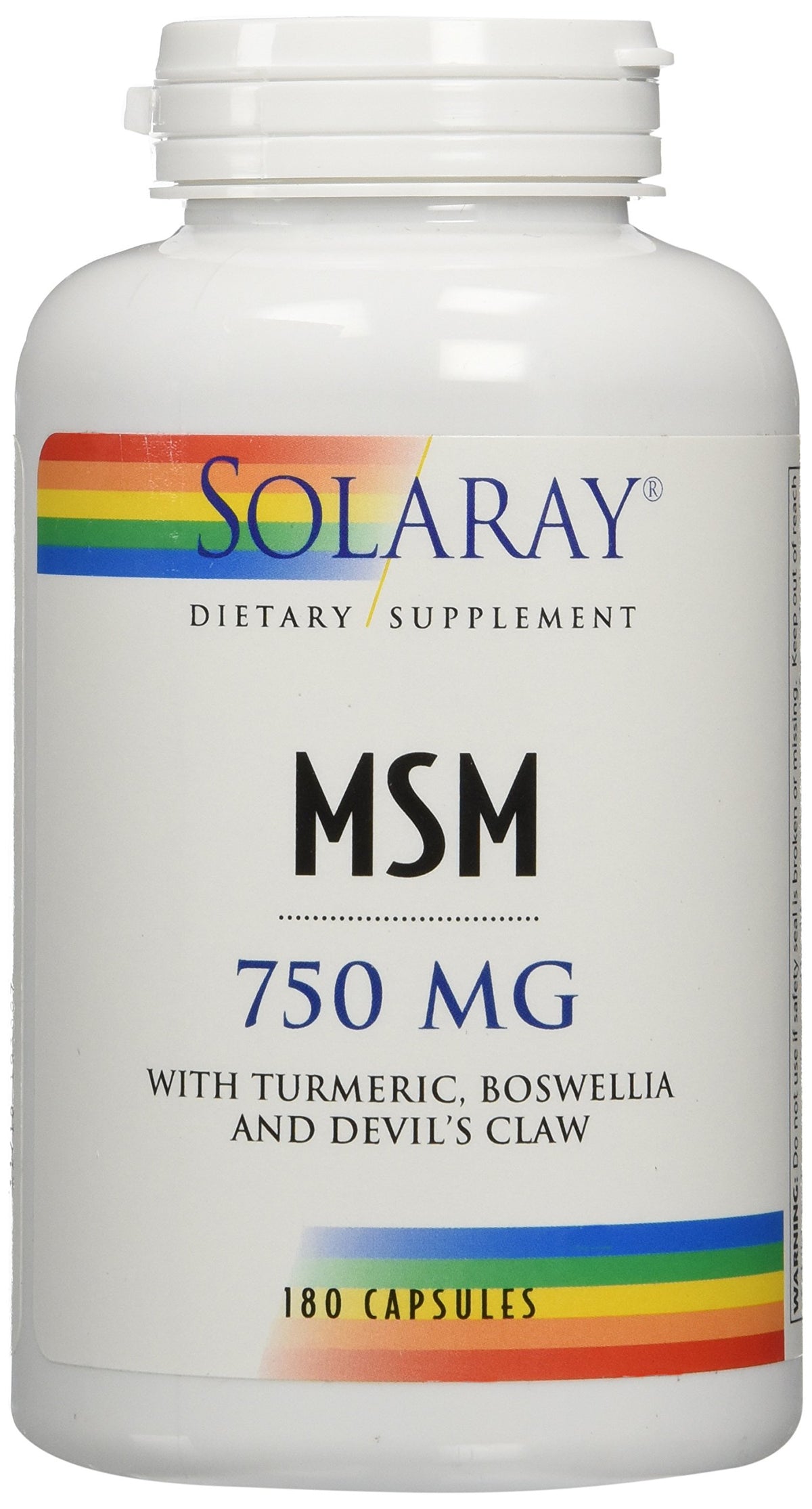 MSM 750 mg, 180 Capsules X78897
