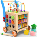 Wooden Activity Cube Walker D1660