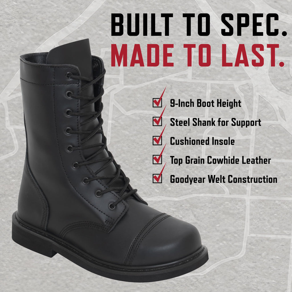 9 Inch Paratrooper Boots X86495