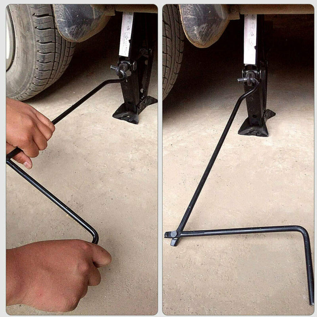 Spare Tire Lug Wrench Tool and 2 Ton Scissor Jack Y56336