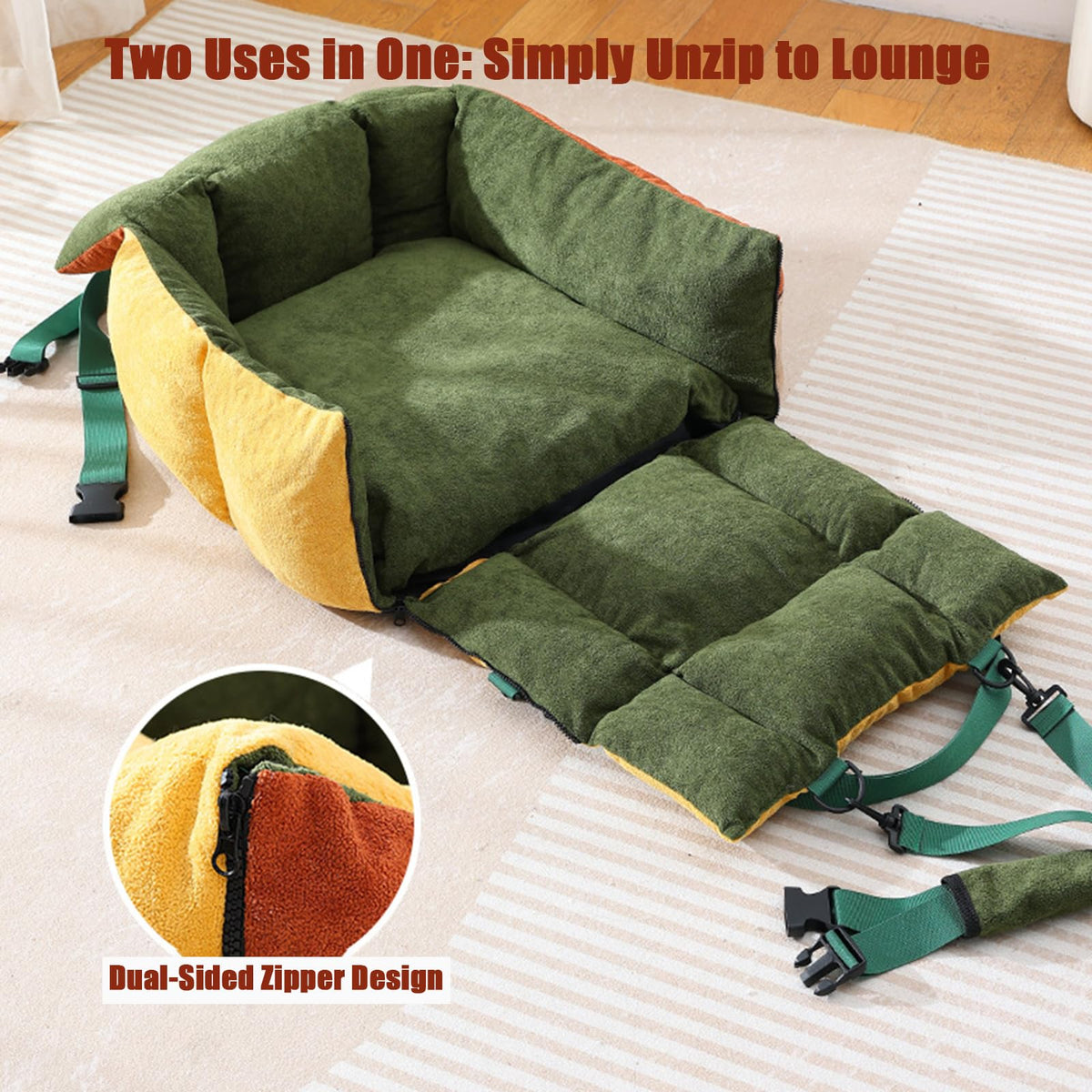 2-in-1 Dog Car Seat I75521