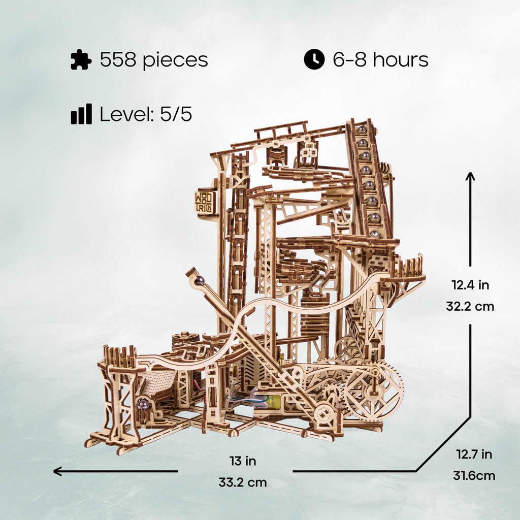 Wooden Marble Run 3D Puzzle I889