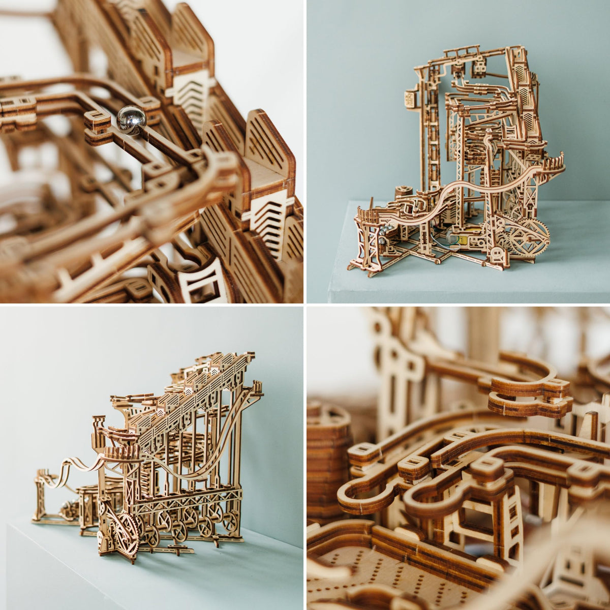 Wooden Marble Run 3D Puzzle I889