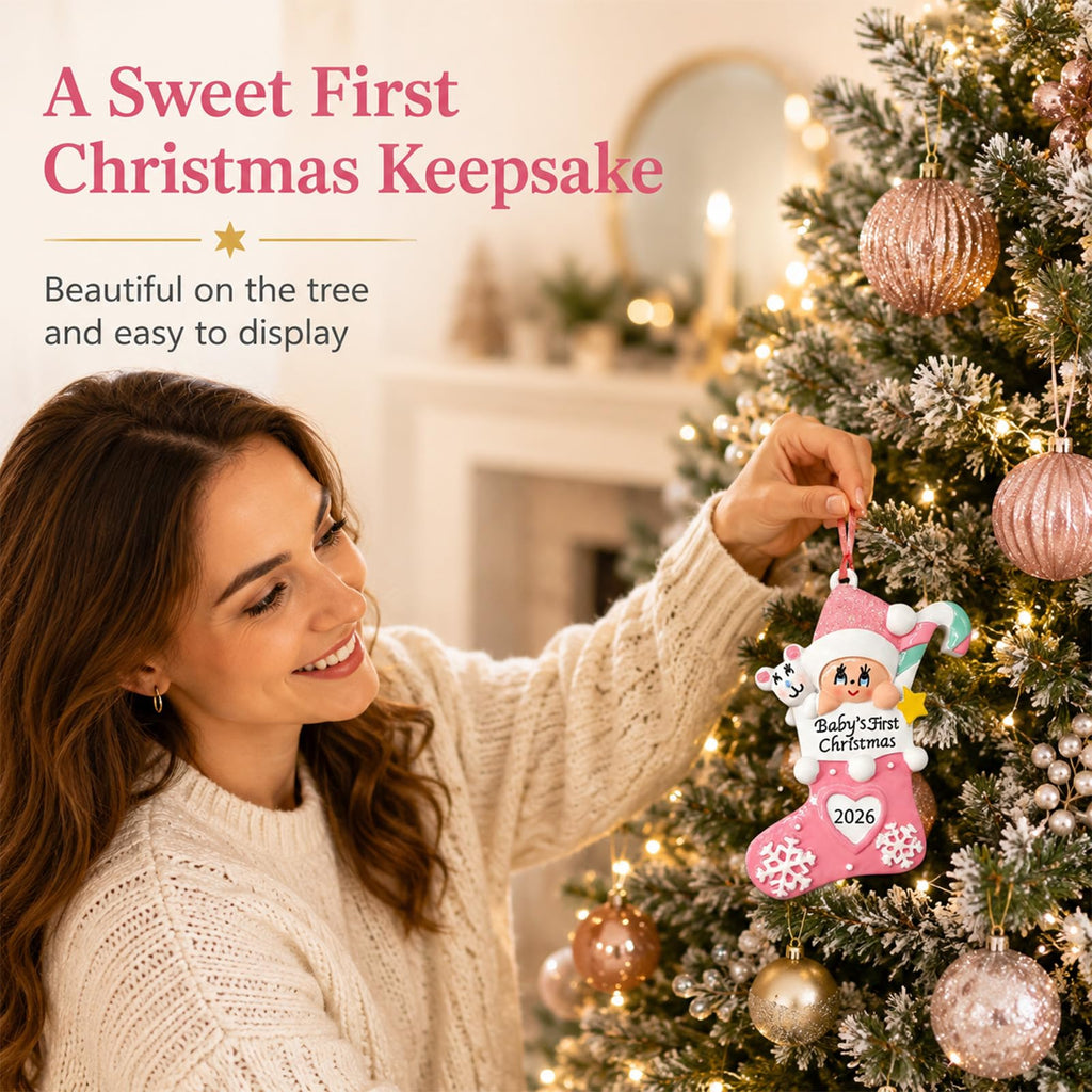Baby's First Christmas Ornament 2026 X87205